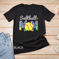 Baseball Mom Love Tie Dye Softball Mom Motherâ´S Day T-Shirt Unisex S-5XL Hot Trending Shirt, Vintage Birthday Gift