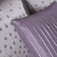 thumbnail image 3 of Madison Park Geometric Patterned 7-Piece California King Jacquard Ombre Affect Comforter Set, Purple, 3 of 6