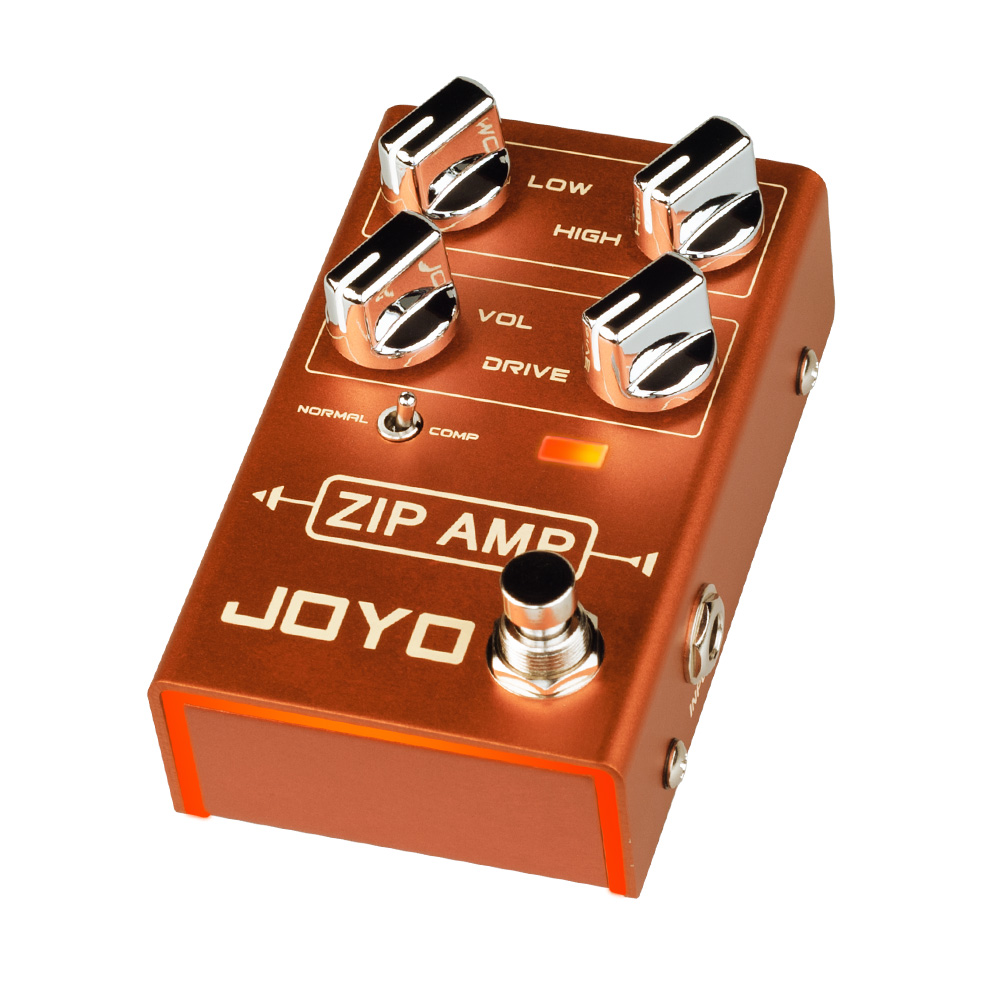 JOYO R-04 Compressor Overdrive Pedal Great GAIN Passionate Rocker For Guitar Bass