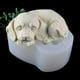 thumbnail image 4 of KAKOWELY Molde de silicona para chocolate con forma de perro durmiendo, molde para pastel y helado., 4 of 5
