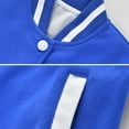 thumbnail image 4 of GYRATEDREAM Kids Varsity Jacket Girls Boys Baseball Jacket Bomber Coat School Jackets 1-9 Years, 4 of 8