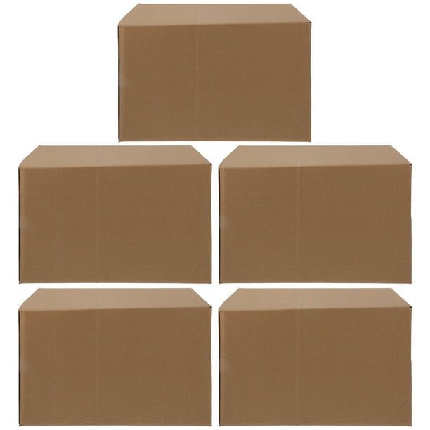 5 Boîtes d'Emballage Pratiques Boîtes d'Emballage Déplaçant des Cartons d'Emballage pour le Stockage