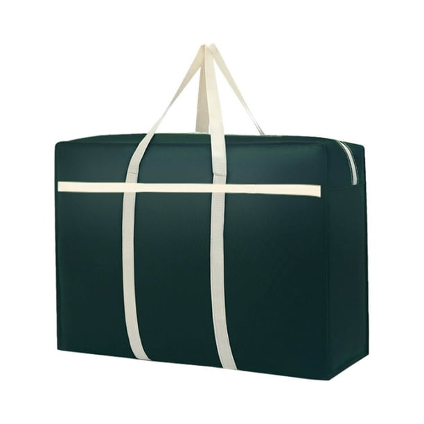 Yhmxh Organizadores y almacenamiento Bolsa de almacenamiento de viaje, bolsa de mudanza, bolsa de edredón no tejida de gran capacidad, bolsa de lona portátil, práctica Almacenamiento de ducha