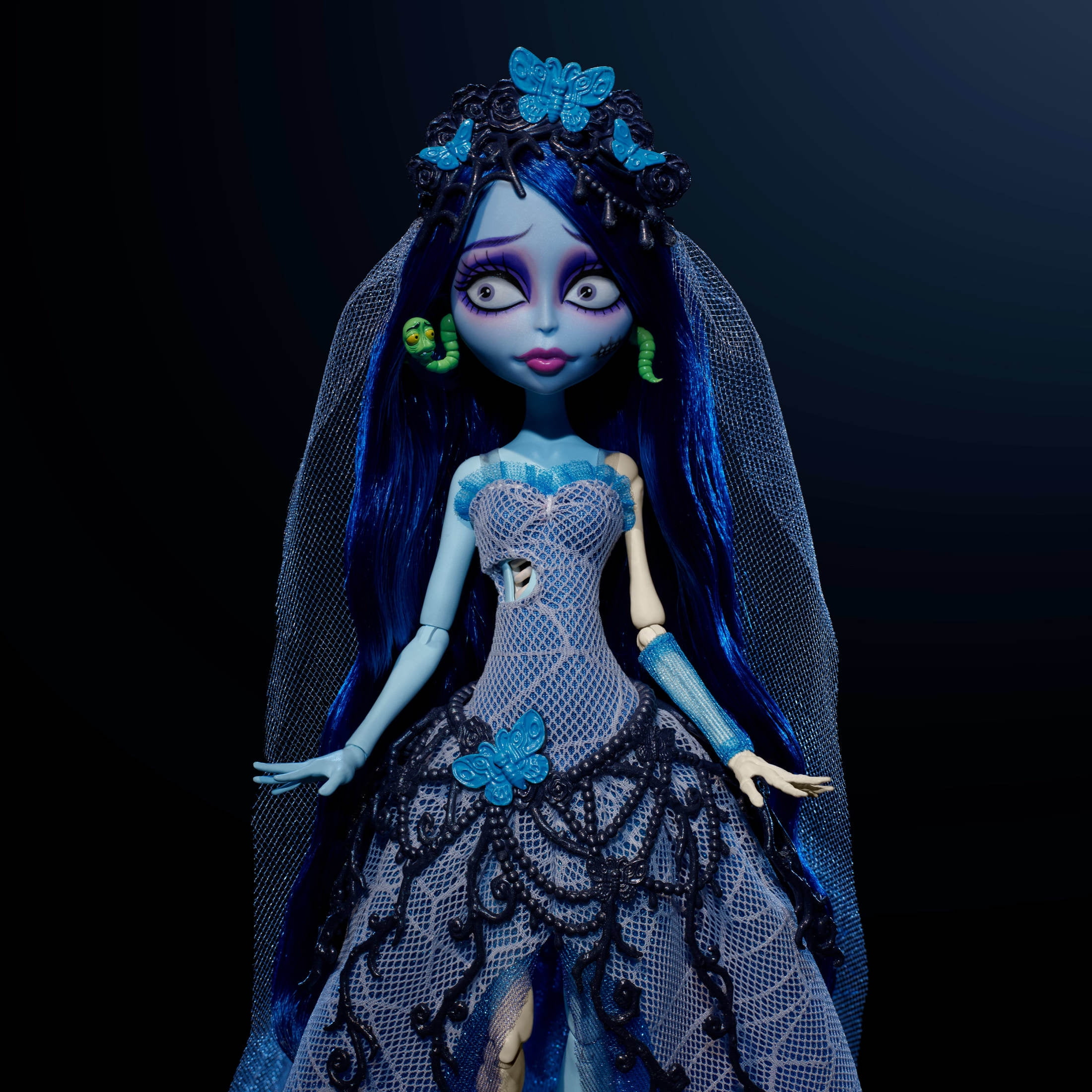 Monster High Skullector Corpse Bride Collectible Doll, Emily in
