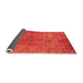 thumbnail image 2 of Ahgly Company Indoor Rectangle Oriental Orange Industrial Area Rugs, 7' x 9', 2 of 4