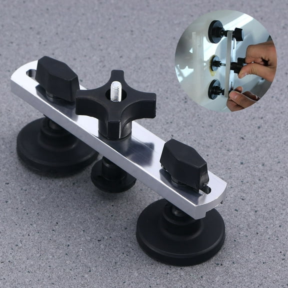 ROMANSENTIAL Bridge Dent Puller Set 1 Car Dent Repair in Assorted .96x2.24x0.06in