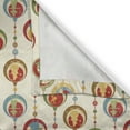 thumbnail image 4 of Ambesonne Christmas Window Valance, Balls Deer Santa Elf, 54" X 18", Multicolor, 4 of 5