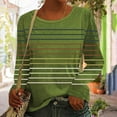 thumbnail image 2 of GuangCheng Womens Striped Tops Loose Fit Sleeveless Crew Neck Summer Casual Blouses, 2 of 5