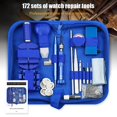 thumbnail image 2 of CNKOO 172pcs Watch Repair Kit Watch Case Opener Spring Bar Tools Watch Battery  Tool Kit Watch Band Link Pin Removal Tool Set Professional Watch Repair Tools with Carrying Case, 2 of 10