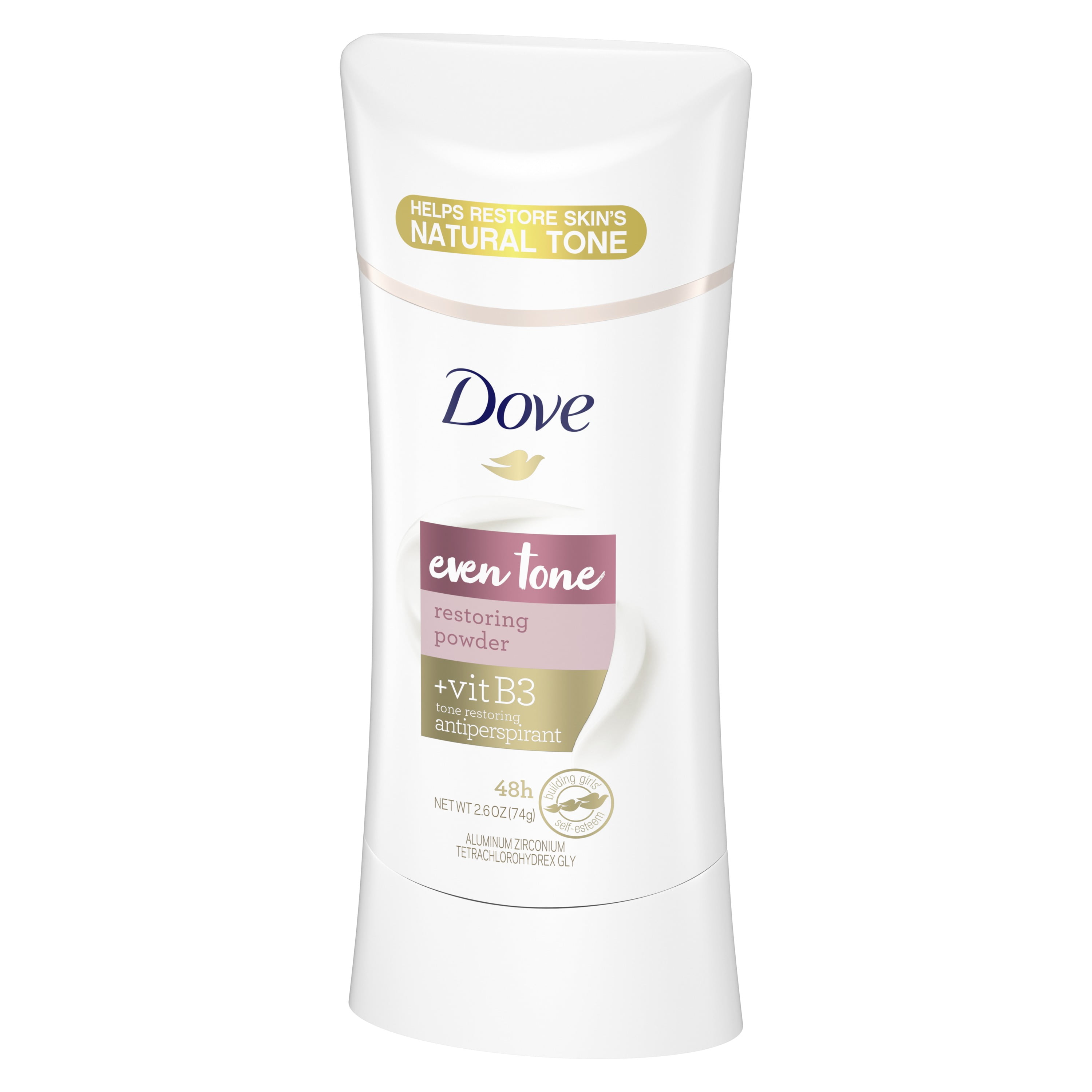 Dove Even Tone Antiperspirant Deodorant for Uneven Skin Tone Restoring  Powder Restores Natural Underarm Skin Tone 2.6 OZ - Walmart.com -  Walmart.com