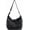 【black】, variant on Denim Tote Bag for Women, Large Capacity Crossbody Shoulder Bag with Multiple Pockets, Casual Y2k Preppy Canvas Hobo Purse