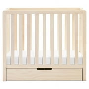 Carter's Colby 4-in-1 Convertible Mini Crib with Trundle in Gray and White