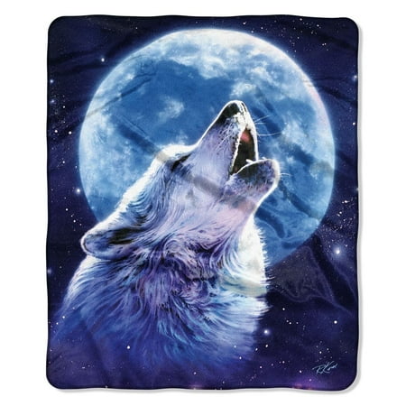 American Heritage, "Blue Moon" Throw Blanket, 50" x 60"