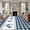Blue, variant on Farmhouse Black Plaid Kitchen Runner Rug 2x6 Washable Runners for Hallway Non Slip Vintage Country Cock Checkered Large Area Rug Indoor Floor Carpet for Bathroom Laundry Entryway Bedroom Living Room