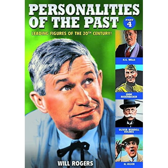 Personalities of the Past: Volume 4 (DVD), Alpha Video, Documentary