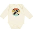 thumbnail image 3 of Inktastic Kayaking Retro Kayak Boating Boys or Girls Long Sleeve Baby Bodysuit, 3 of 5