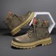 thumbnail image 2 of Botas Martin para hombre, moda 2024, nuevas botas de carga altas, cómodas y versátiles, plataforma para exteriores, zapatos de senderismo Martin, 2 of 5