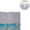 thumbnail image 5 of FREEAMG Reeds Lakes Shower Curtain, Waterproof Shower Curtain, Polyester Fabric Specially Designed for Bathtub, 60x72 Inch, 5 of 6