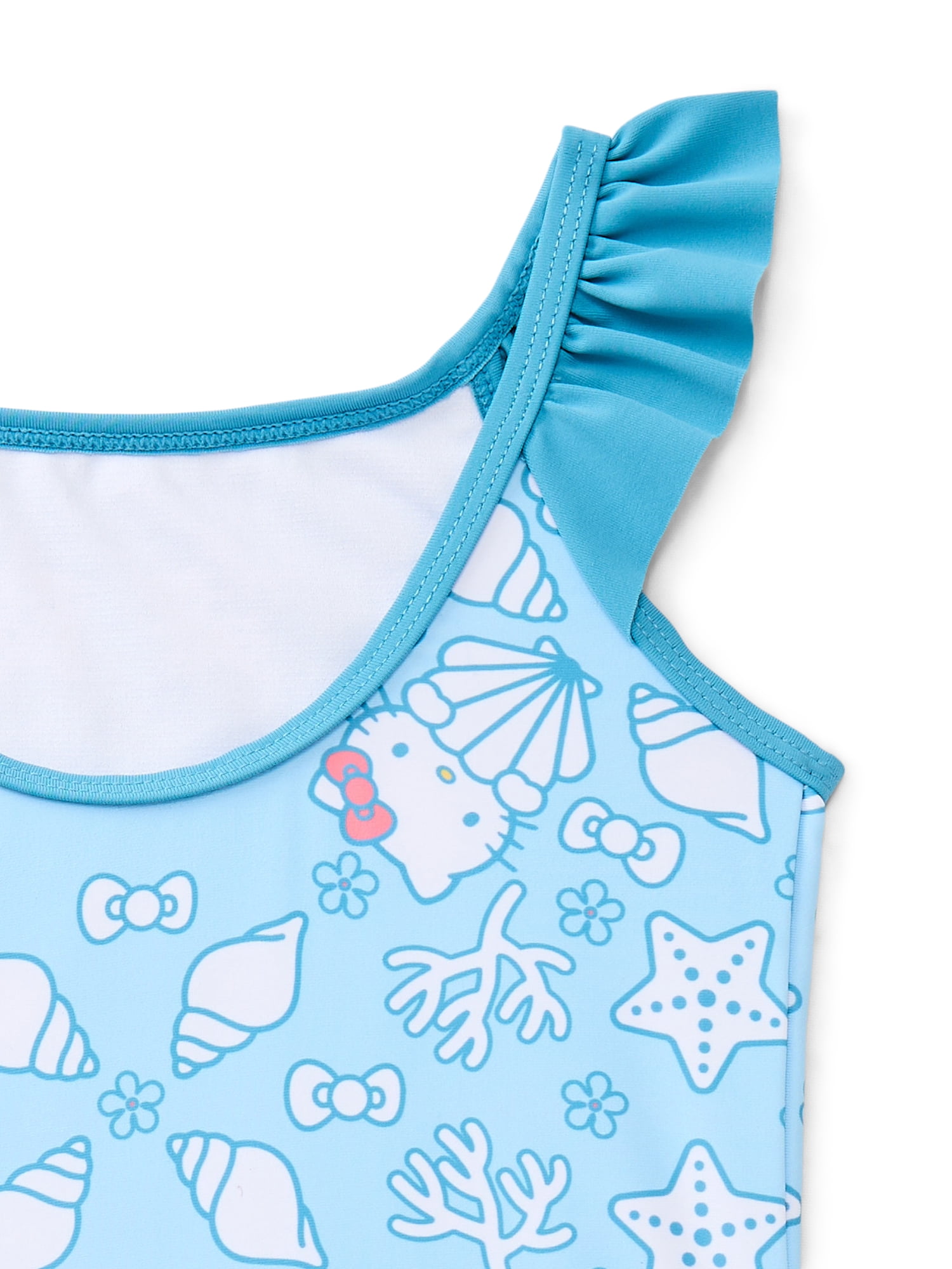 Character Toddler Girl 1pc Swimsuit, Hello Kitty, Size 12M-5T