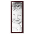 thumbnail image 2 of ArtToFrames 14" x 39" Cherry Stain with Gold Beads Picture Frame, 14x39 inch Red Wood Poster Frame (WOM-4140), 2 of 7
