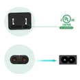 thumbnail image 2 of Cable de alimentación de 2 clavijas compatible con Epson Workforce/Stylus/Ecotank, 2 of 4