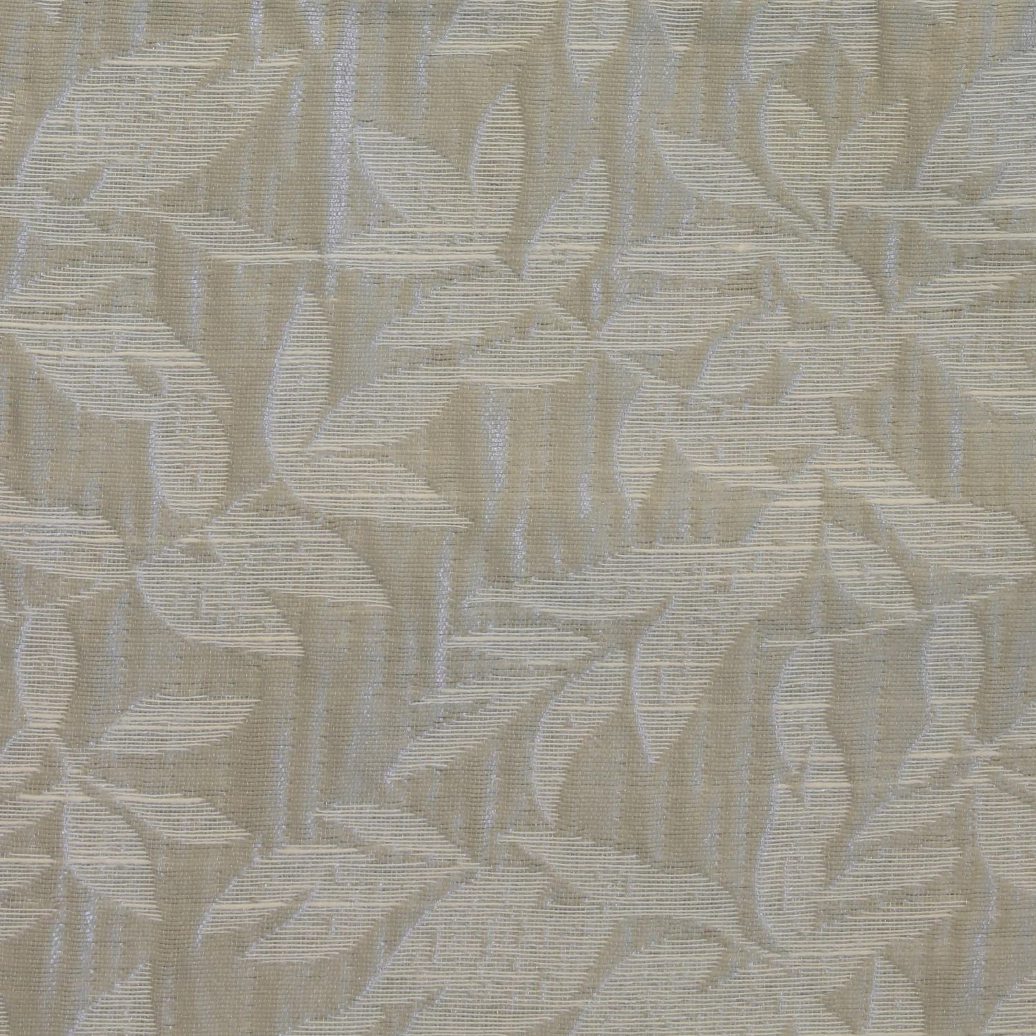 Loft Living Meera, filtrant la lumière panneau de rideau à œillets texturé à motif feuilles 52" x 95", argent