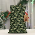 thumbnail image 5 of Pofeuu Camouflage Shark Print Burlap Bags with Drawstrings Drawstring Gift Bags Pouch Bag for Thankgiving Birthday Party Gift Wrapping Treats and Party Favors-Small, 5 of 9