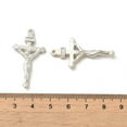 thumbnail image 3 of 500pcs CCB Plastic Pendants Cross 37x20x4mm Hole: 1.2mm, 3 of 3