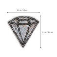 thumbnail image 5 of FENGGUIQU 12Pcs Sequined Patches for Clothing Accessories, Assorted Colors, Patterned Iron-On Fabric Appliques, 5 of 8