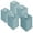 Blue, variant on AAwipes Eyeglasses Cleaning Microfiber Cloths Bulk (5.5"x5.5", 5 Colors, 100 pcs, No Logo, Sublimation Cloths Blank) for Eyeglasses, Lenses, Phones (V1595)