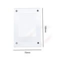 thumbnail image 3 of Acrílico Instant Photo Frames Train Movie Tickets Photo Display para Mini11/8/7+/9, 3 of 9