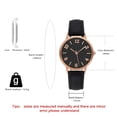 thumbnail image 2 of Comercio exterior transfronterizo nuevo reloj de cuarzo con cinturón esmerilado para mujer literal digital árabe en stock al por mayor Reloj, 2 of 6