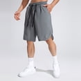 thumbnail image 2 of Men's Casual Shorts Us Running Shorts Mens Active Mens Athletic Big And Tall Basketball for Men for Men Casual Summer Basketball Long Custom 34 Grey 3XL, 2 of 9