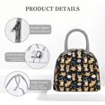 thumbnail image 4 of Disketp Cute Dogs Corgi Bolsa Térmica para Almuerzo, Lonchera con Abertura Amplia y Gran Capacidad, Organizador Reutilizable para Mujeres, Hombres y Adultos, 4 of 6