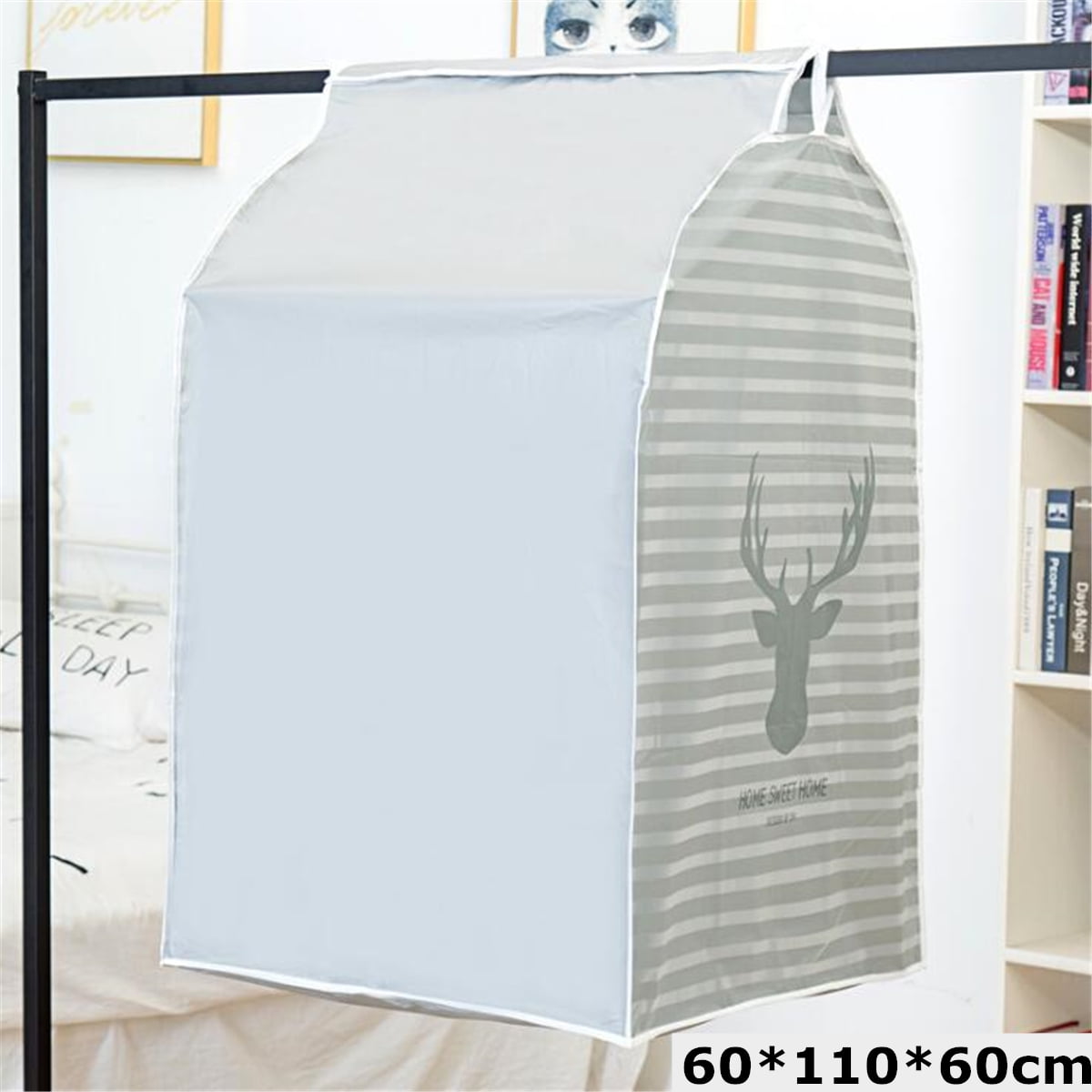 dust cover for clothes rack