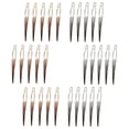 thumbnail image 1 of 30 pi s de enclavamiento resistentes que reparan herramientas de mantenimiento Baoblaze Gancho de ganchillo de pelo trenzado, 1 of 6