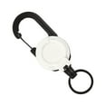 thumbnail image 2 of LOVIVER Retractable Reels Key Chain Keyring White Fiber Rope, 2 of 8