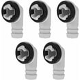 thumbnail image 1 of Adaptador de condensado para aires acondicionados, paquete de 5 conectores de codo para manguera de drenaje de CA de 15 mm, 1 of 5