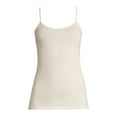 thumbnail image 2 of Time and Tru Women's Cami Tank Top, 3-Pack, 2 of 6
