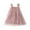 a-Light Pink394143, variant on FINALGANG Toddler Girl Floral Print Tulle Dress Ruffle Strap Flowy A Line Casual Sundress For Summer Beach Daily Wear Stylish Dress