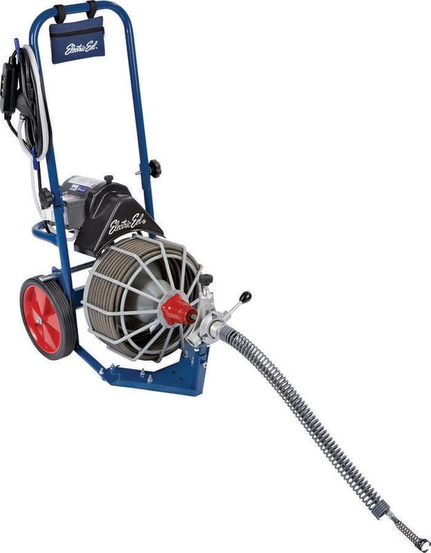 Electric Eel Z5K1/2IC75AF Autofeed Corded Drain Cleaner, 1/2 in Dia X 75 ft L Cable Walmart