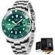 thumbnail image 1 of LIGE Top Brand Luxury Fashion Diver Watch Men 30ATM Reloj de fecha a prueba de agua Relojes deportivos Mens Reloj de pulsera de cuarzo Relogio masculino Tan Jianjun  unisex, 1 of 2