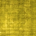 thumbnail image 1 of Ahgly Company Machine Washable Indoor Square Persian Yellow Bohemian Area Rugs, 3' Square, 1 of 4