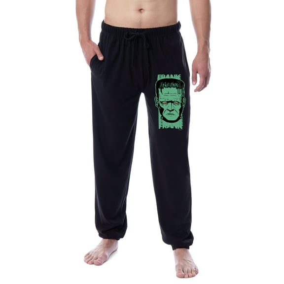 Universal Monsters Mens' Frankenstein Halloween Sleep Jogger Pajama Pants
