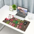 thumbnail image 4 of Kdxio Ho Ho Ho Merry Christmas Print Large Gaming Mouse Pad,Non-Slip Base,Water Resist Keyboard Pad for Gamer,Office & Home,29.5 x 15.8 in, 4 of 6