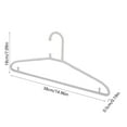 thumbnail image 3 of Ohmyroo 1 Piece Non Slip Wide Shoulder Hanger Thickened Extra Large for Home Laundry Room Wet Dry Clothing Hanging, 3 of 6