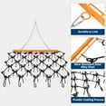 thumbnail image 6 of Accreate Black Mesh Harrow, Tow-Behind Chain Harrow with Fixed Cylinder for Soil Breaking & Pasture Maintenance, 6 of 7