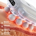 thumbnail image 4 of BAOKALER Massage Gun, 8 Head Massage Gun Deep Tissue 6 Speeds Percussion Muscle Massager 1200mAh Battery Type-C Charging Super Quiet Massage Gun, Neck Massager for Pain Relief for Men & Women, 4 of 10