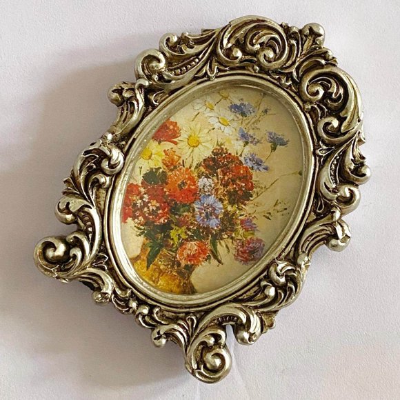 Photo Frame Picture Holder Ornaments Decoration Wedding Resin Vintage Picture Art Picture Frame