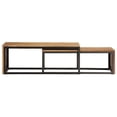 thumbnail image 3 of vidaXL Nesting Tables 2 pcs Solid Sheesham Wood, 3 of 11